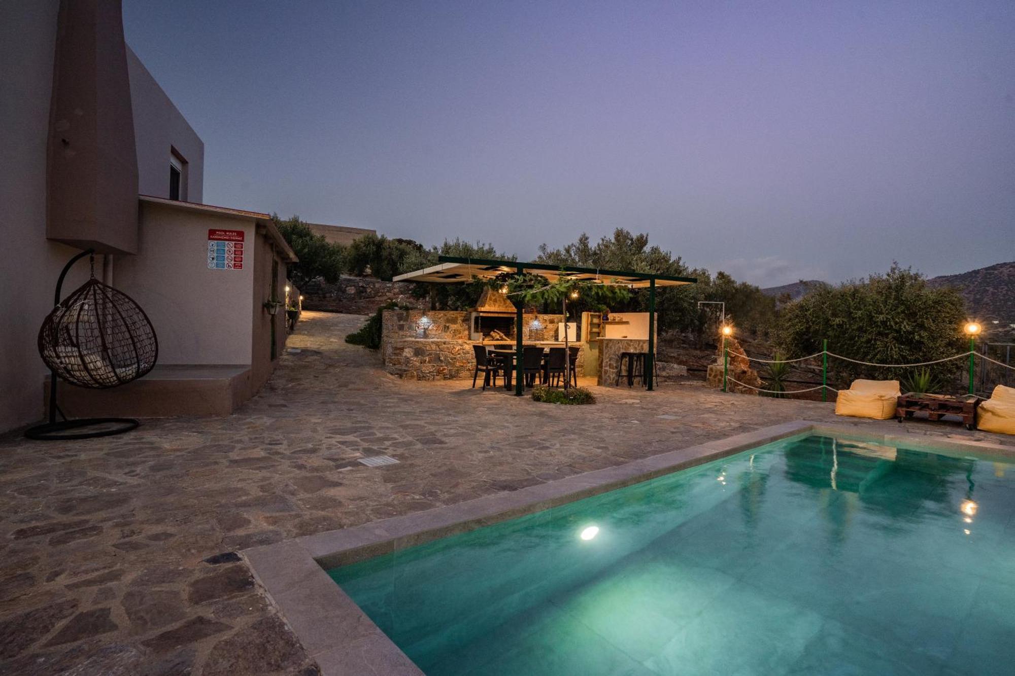 Villa Aktis With Freshwater Pool And Sea View Σίσσι Εξωτερικό φωτογραφία
